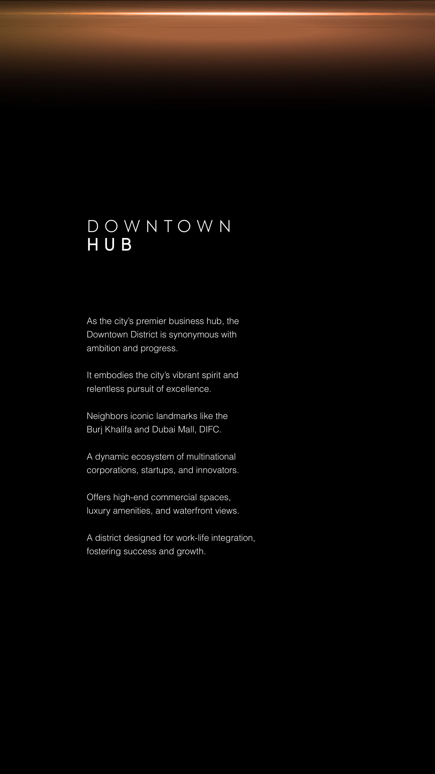 Burj Capital brochure page image
