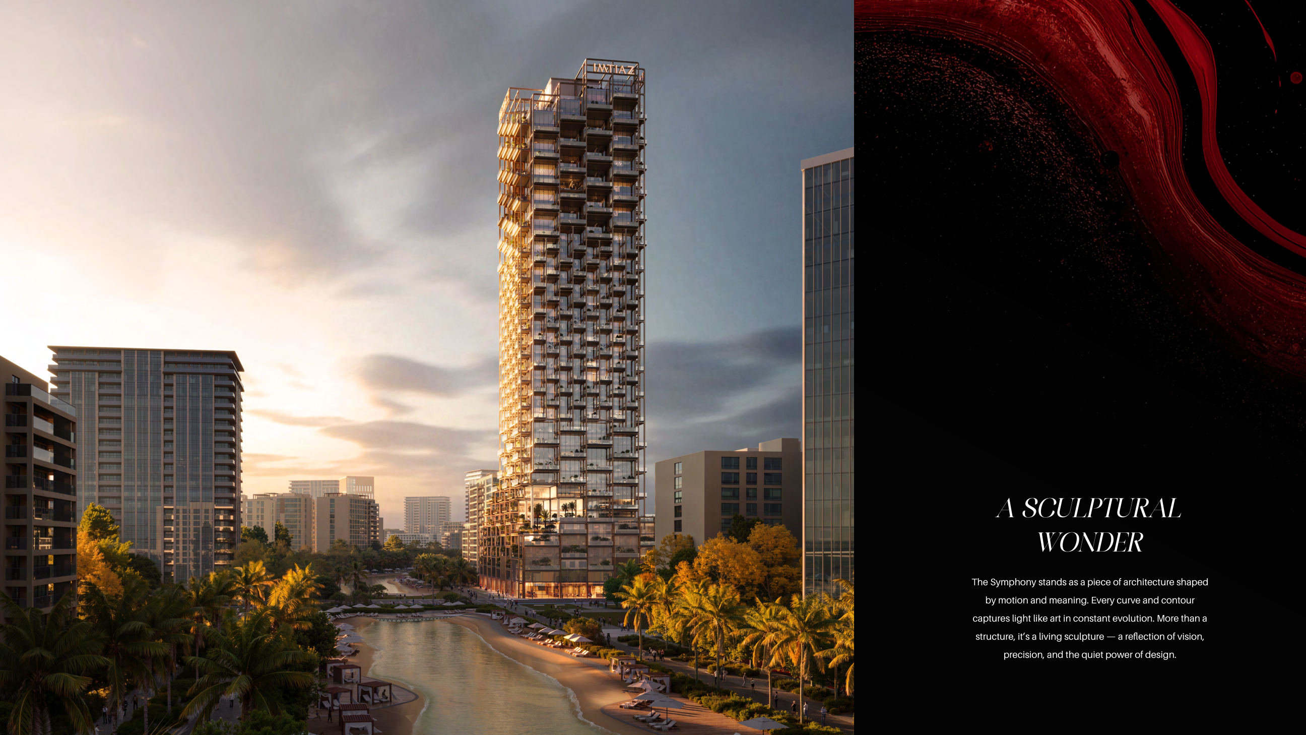 The Symphony by Imtiaz brochure page image